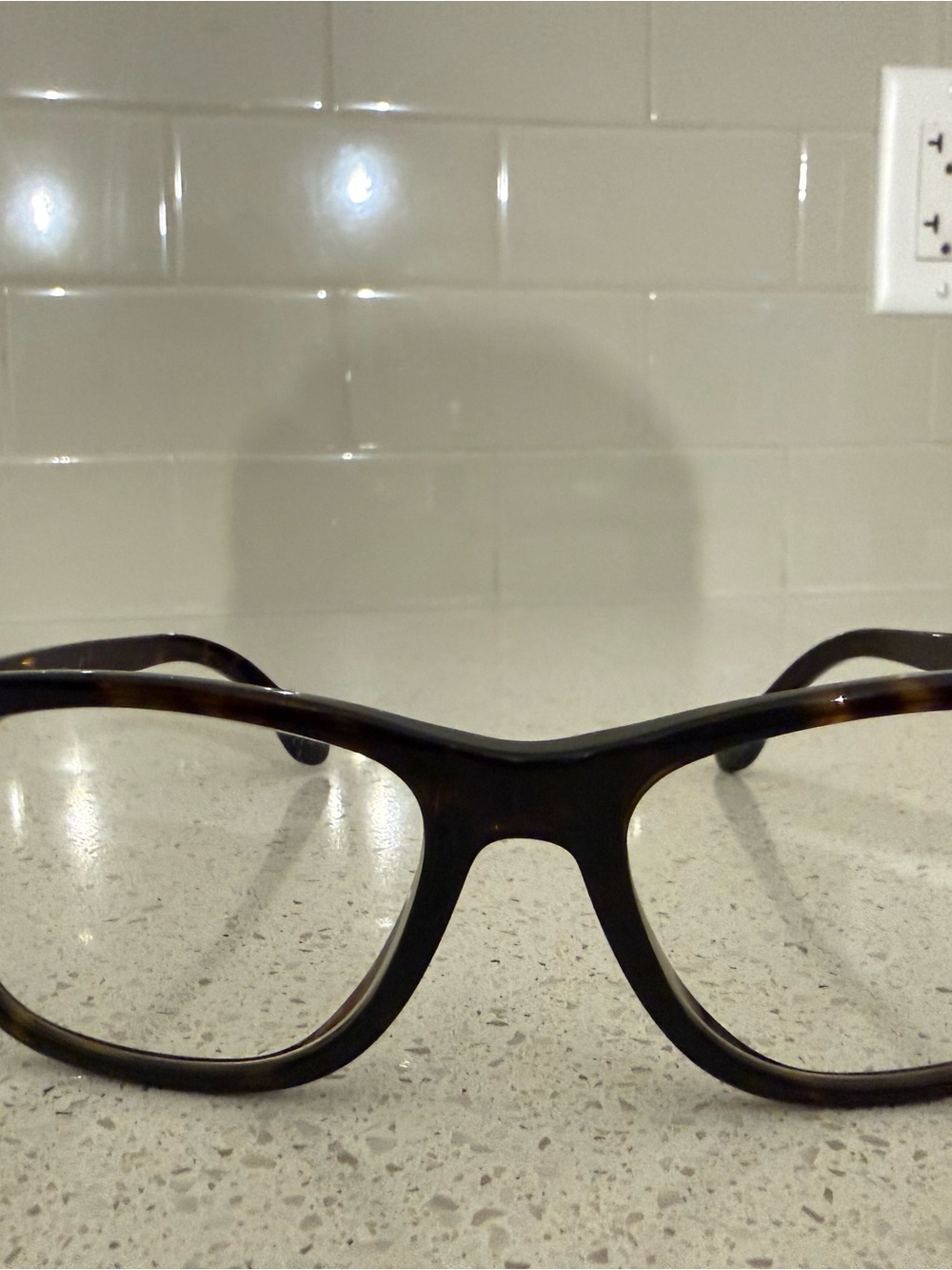 Tom Ford Tortoiseshell Brown and Black Eyeglass Frames